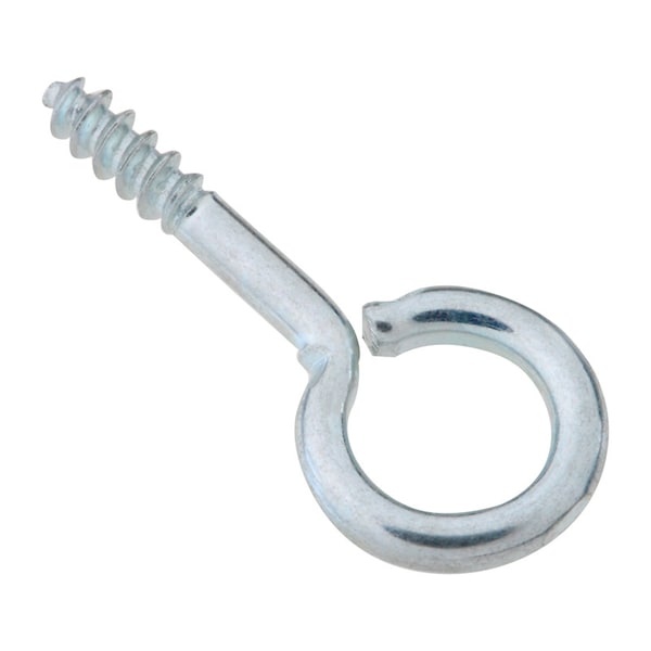 National Hardware 0.08 in. D X 15/16 in. L Zinc-Plated Steel Screw Eye 5 lb. cap. 14 pk N118-968 - main